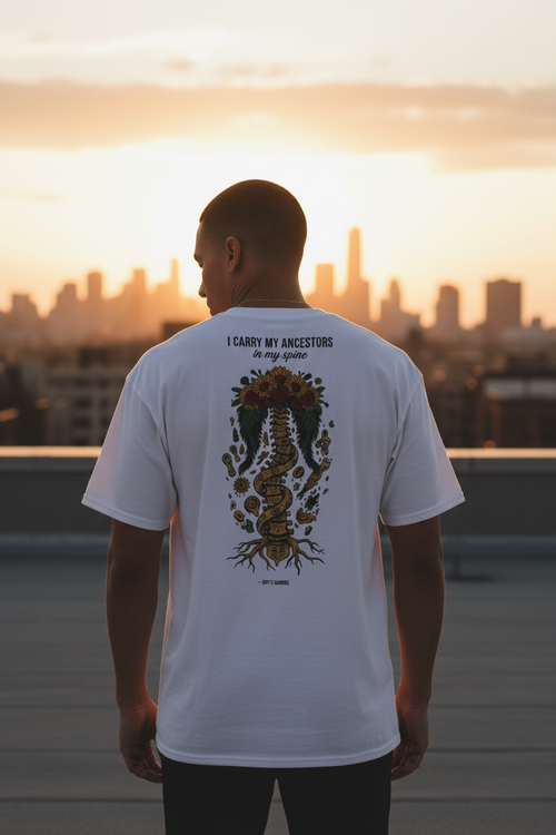 Ancestral Roots Male Back Rooftop