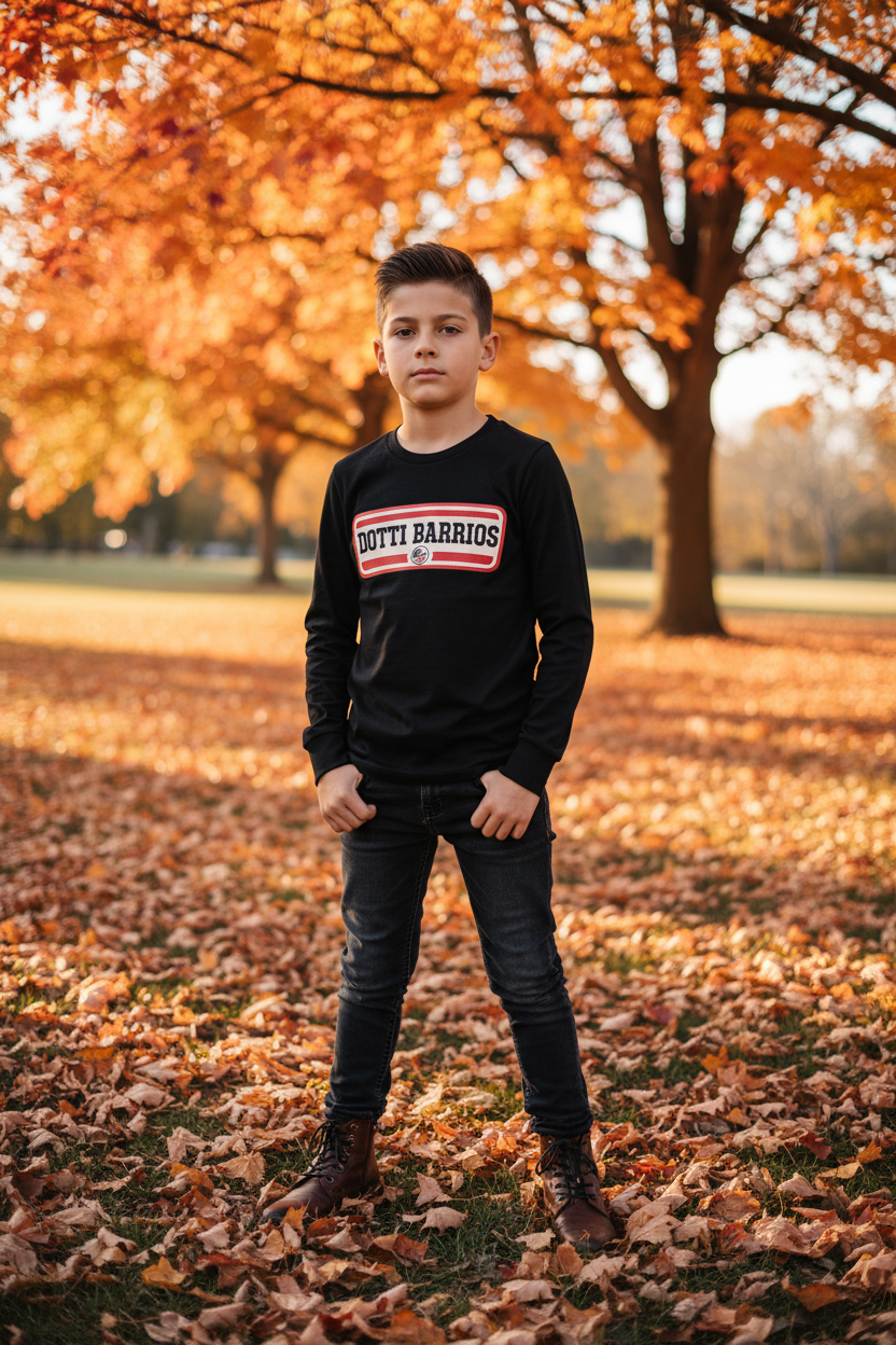 Canada Crest Youth LS Autumn