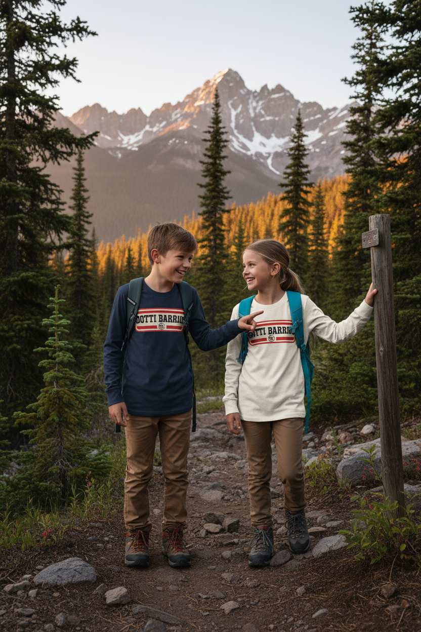 Canada Crest Youth LS Hiking