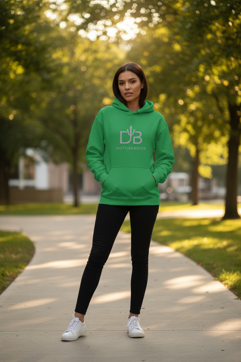Center Logo Irish Green