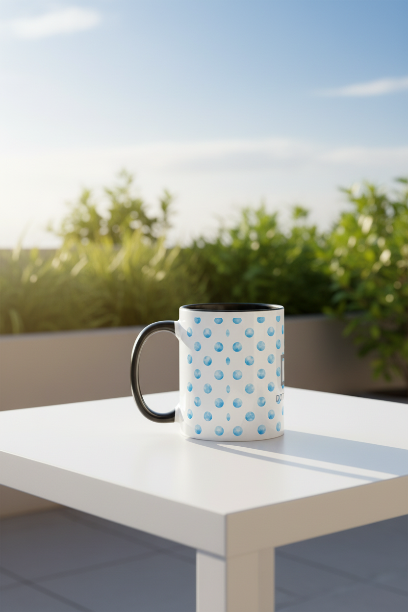 Cloudy Blue Mug Terrace