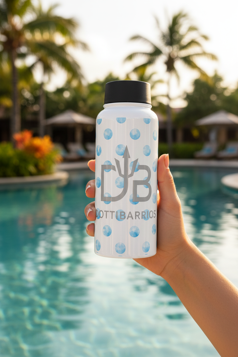 Cloudy Sky Bottle Pool