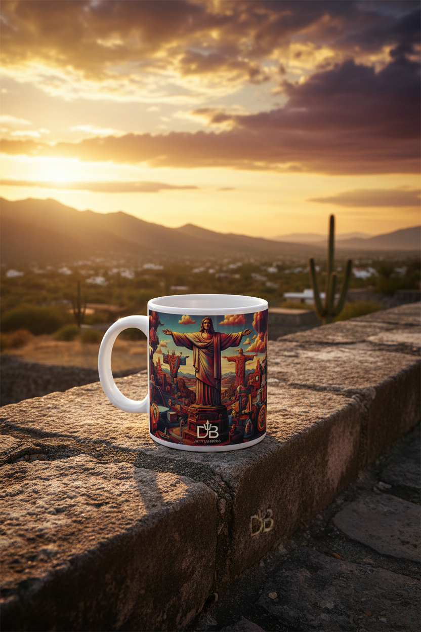 Cristo Dali Mug Mexico