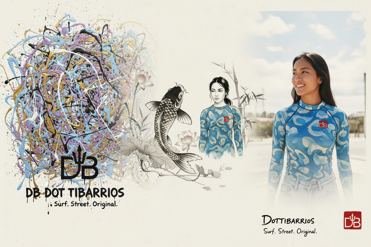 Fusion 5 — Pollock × Sumi-e