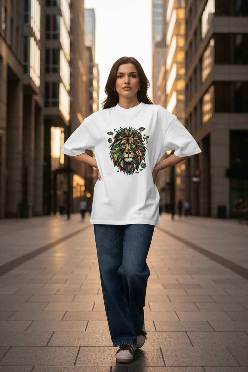 Geo-Lion Female Front City