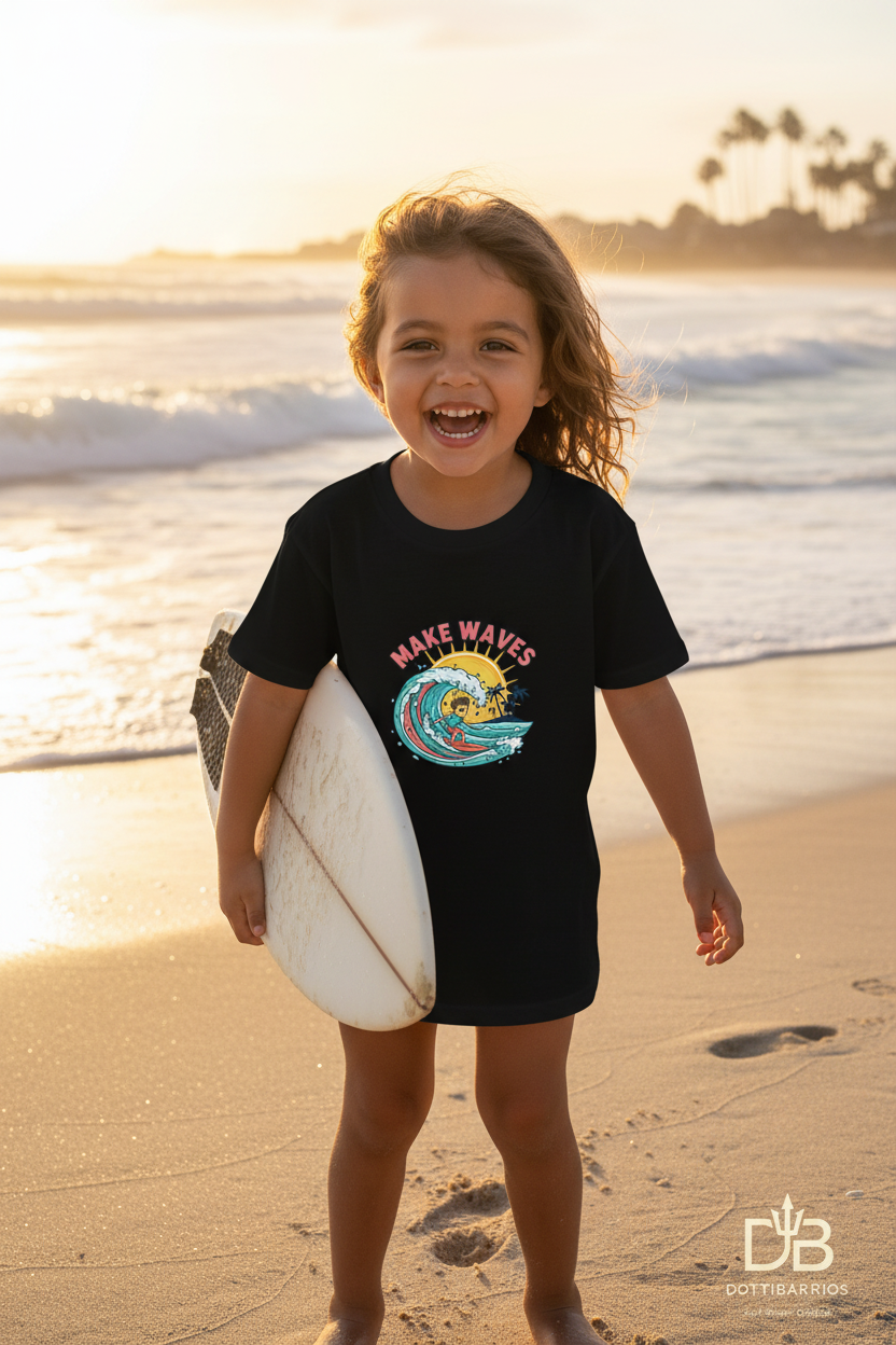 Make Waves Black Girl Surf