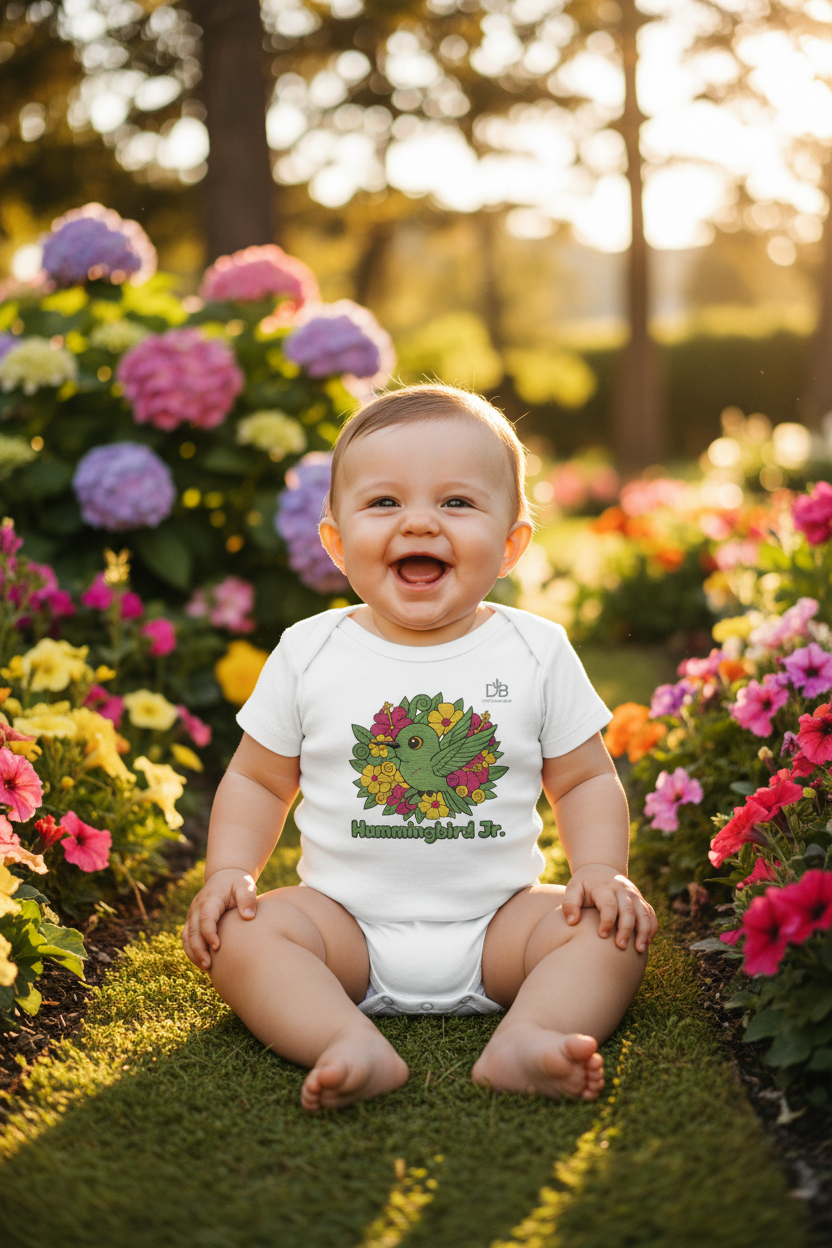 Organic Bodysuit Garden