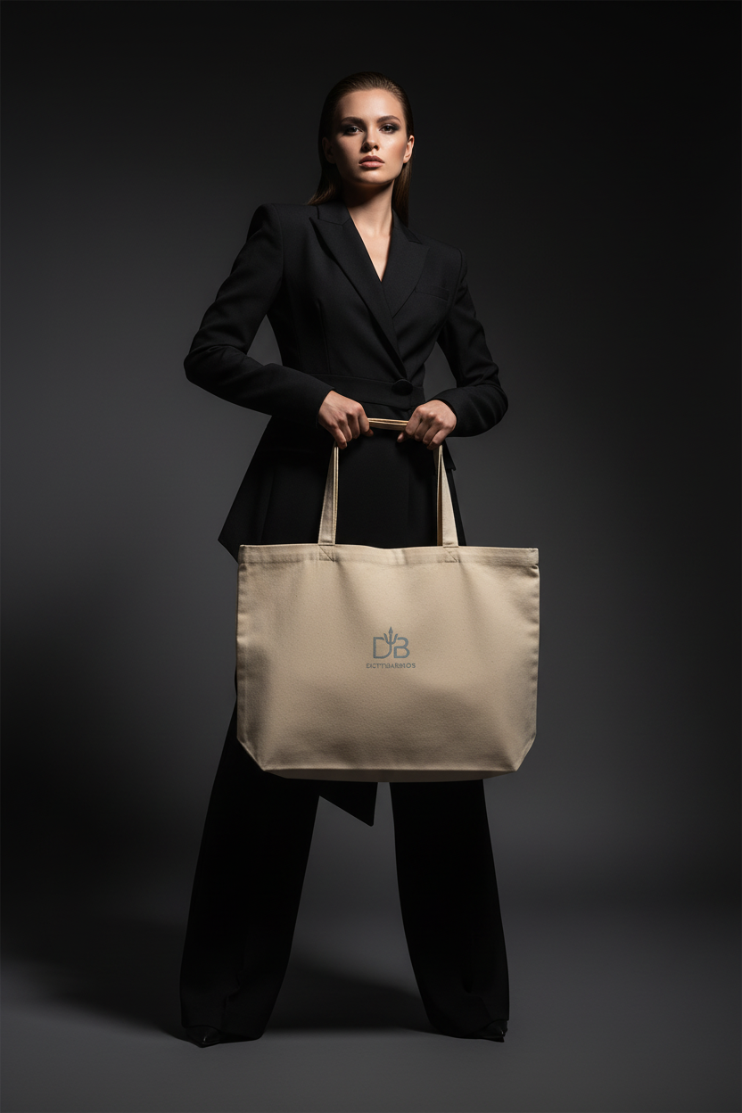 Organic Tote Grey