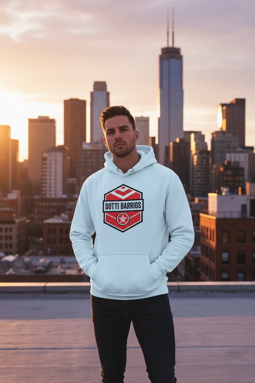 Petrol Shield Hoodie Rooftop