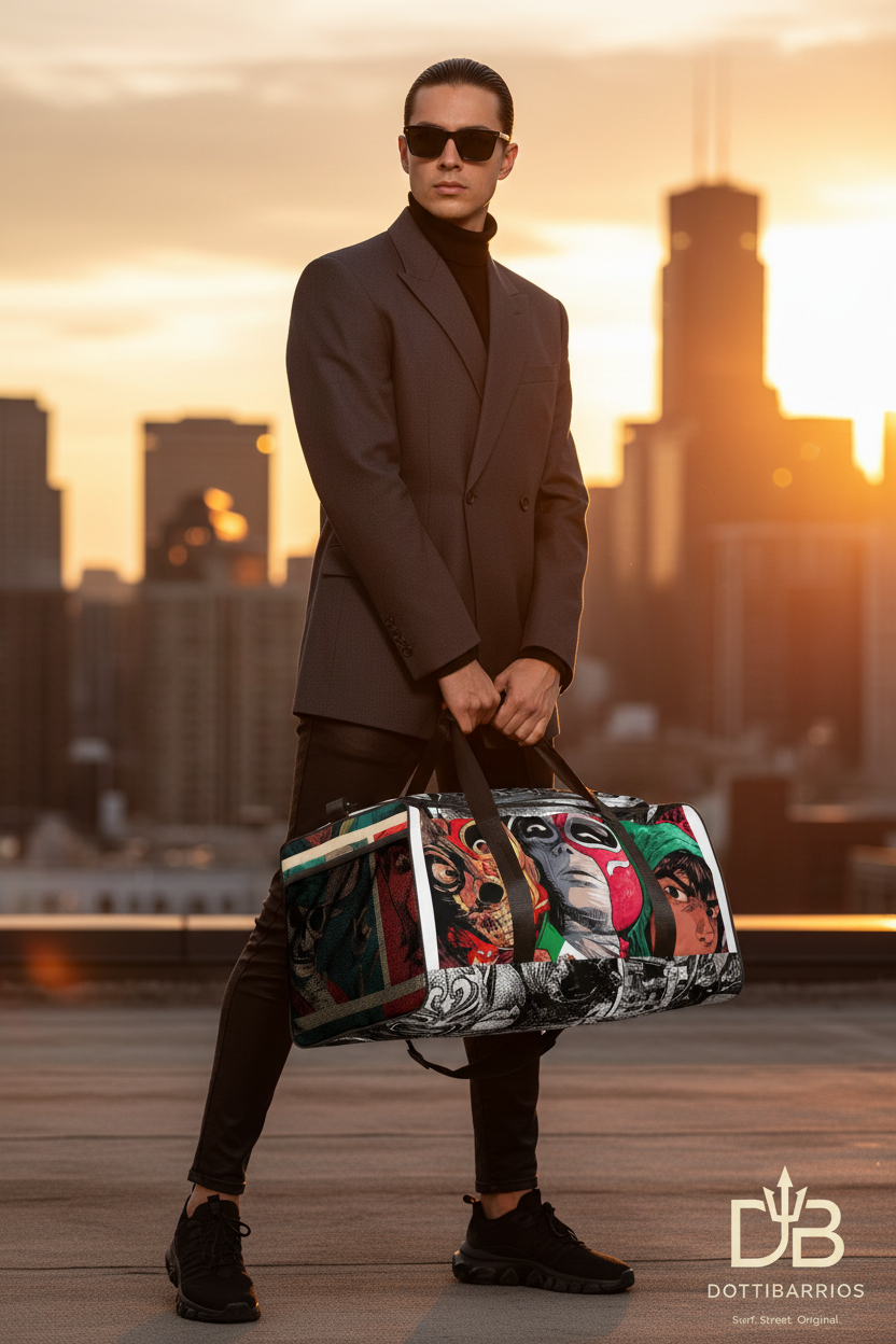 Rebel Duffle Male Rooftop