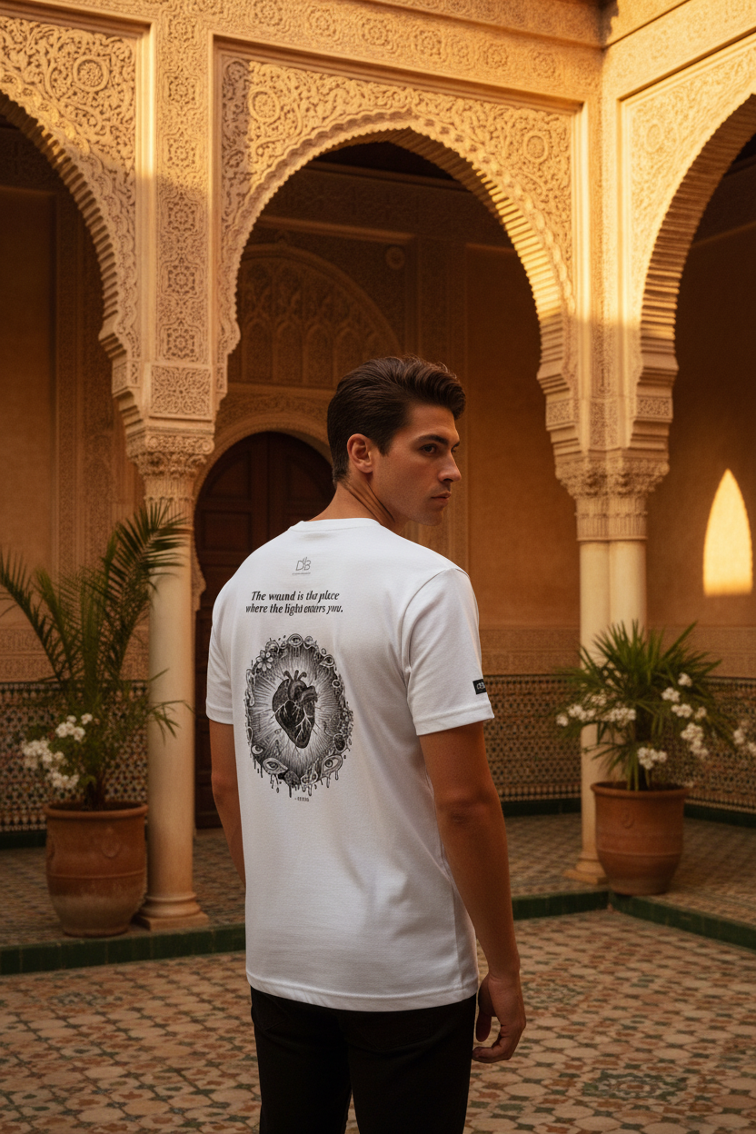 Rumi Heart Tee Persian