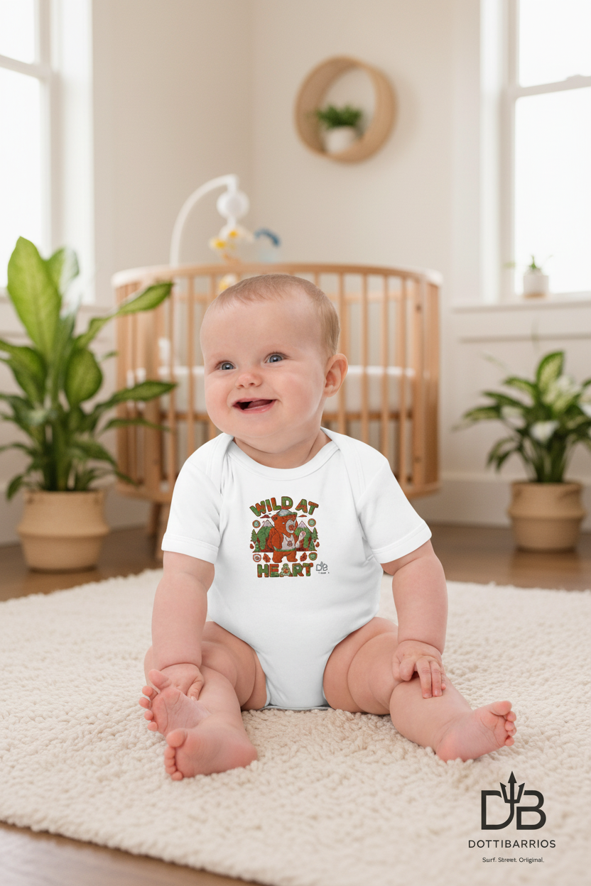 Wild at Heart Bodysuit Nursery