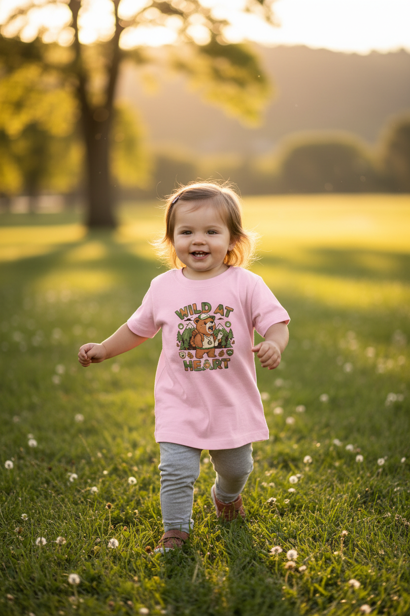 Wild at Heart Girl Pink